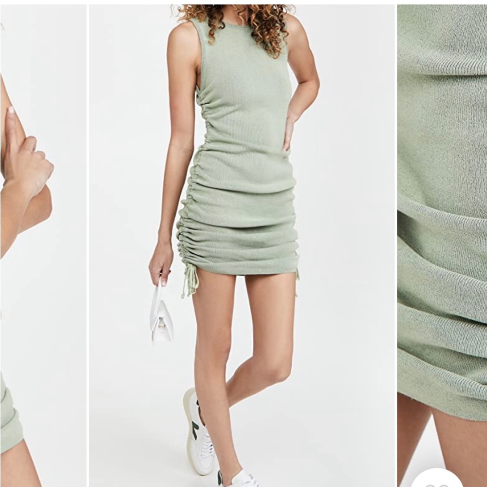 LIONESS sage green dress, XS, worn once
